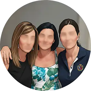 Monica, Manuela e la mia compagna